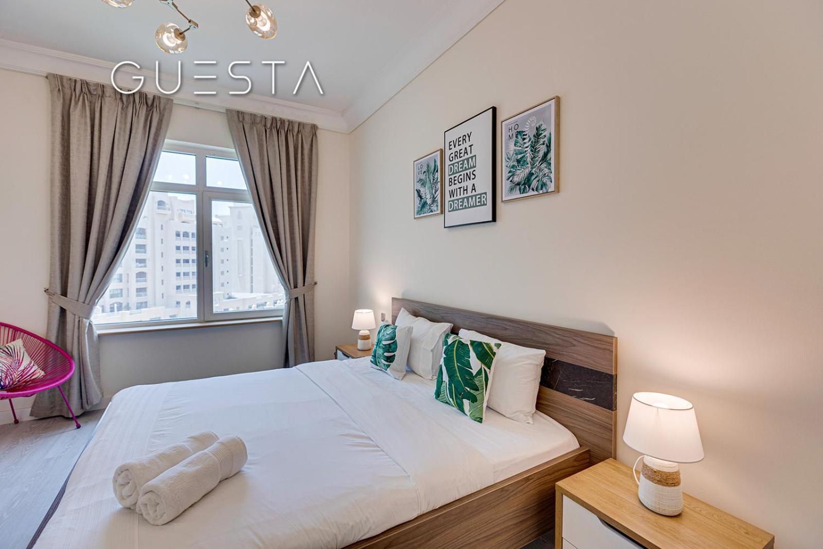 Shoreline The Palm, Free Beach & Pool Access Дубай Номер фото